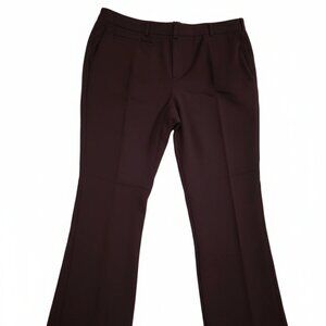 Talbots Women's Burgundy Raleigh Trousers 16WP